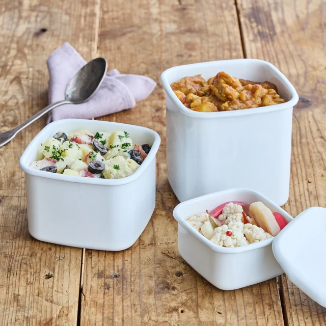 琺瑯 密封儲物萬用盒 1.9L 象牙白 歷史價格詳細信息