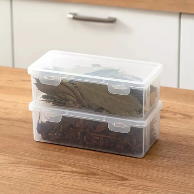 【茉家】安心材質PP透明堆疊收納廚房收納分類盒(大號1入) 歷史價格詳細信息