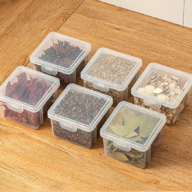 【茉家】安心材質PP透明堆疊收納廚房收納分類盒(大號1入) 歷史價格詳細信息