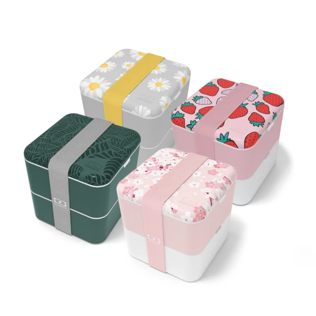 【Monbento】mb原創方形雙層便當盒－霧霾藍(monbento夢邦多法式便當盒餐盒) 歷史價格詳細信息