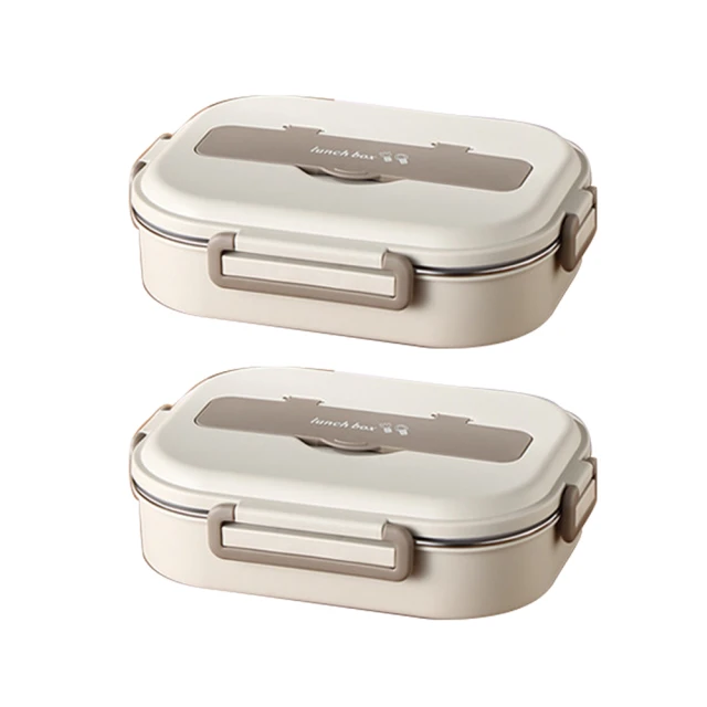 日式304不鏽鋼四格微波便當盒附湯碗+餐具 1500ML 兩色任選 歷史價格詳細信息