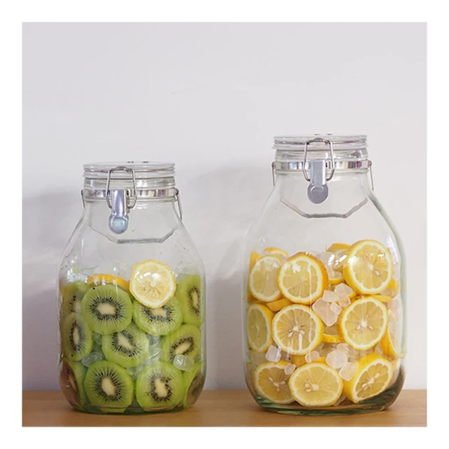 【日本星硝】日本製醃漬/梅酒密封玻璃保存罐1L 歷史價格詳細信息