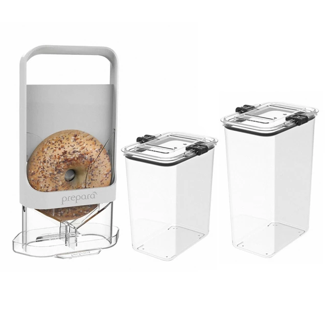 【Prepara】貝果切片器《泡泡生活》料理工具 麵包刀 貝果刀 歷史價格詳細信息