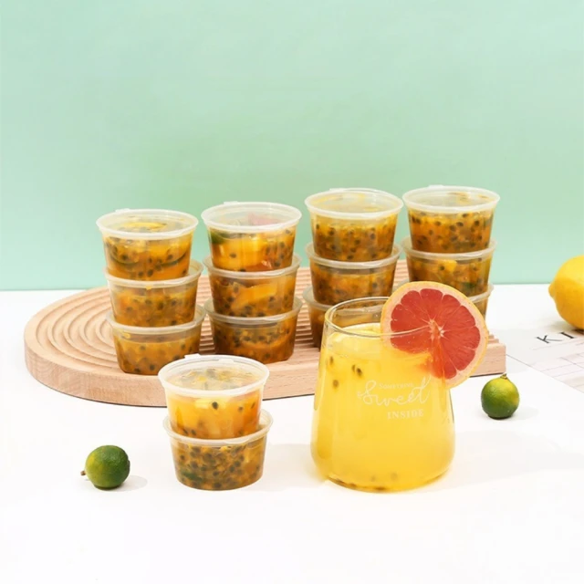 【荷生活】拋棄式醬料冰箱分裝盒 食品級PP可疊放醃漬密封盒-中號1組 歷史價格詳細信息