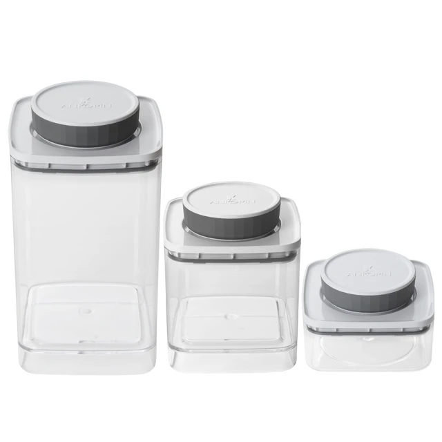 【ANKOMN】氣密飼料保鮮盒｜透明 1200+600+300mL 歷史價格詳細信息