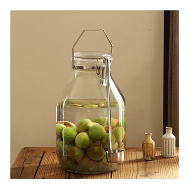 【日本星硝】日本製醃漬/梅酒密封玻璃保存罐1L 歷史價格詳細信息