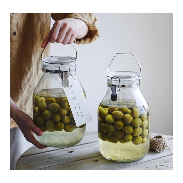 【日本星硝】日本製醃漬/梅酒密封玻璃保存罐1L 歷史價格詳細信息