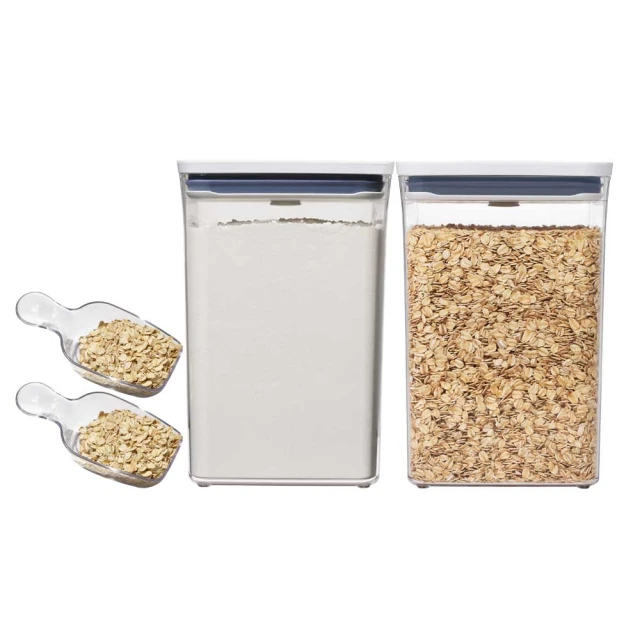 【美國OXO】POP按壓保鮮盒-大正方4.2L(儲米桶 防潮罐 密封罐) 歷史價格詳細信息