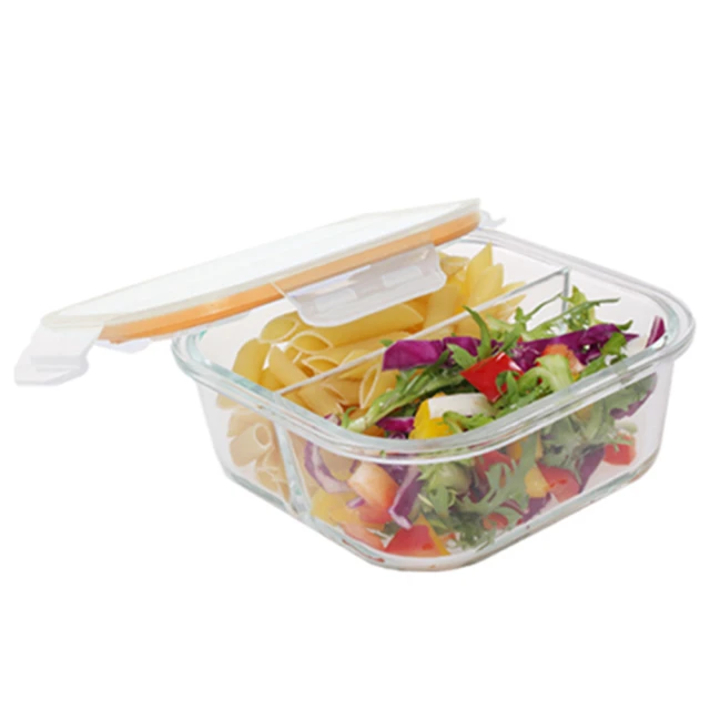 【TSL 新潮流】正方形2格玻璃保鮮盒800ml(TSL-121A) 歷史價格詳細信息