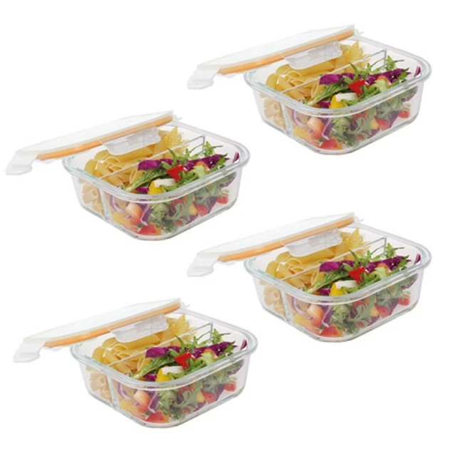 【TSL 新潮流】正方形2格玻璃保鮮盒800ml(TSL-121A) 歷史價格詳細信息