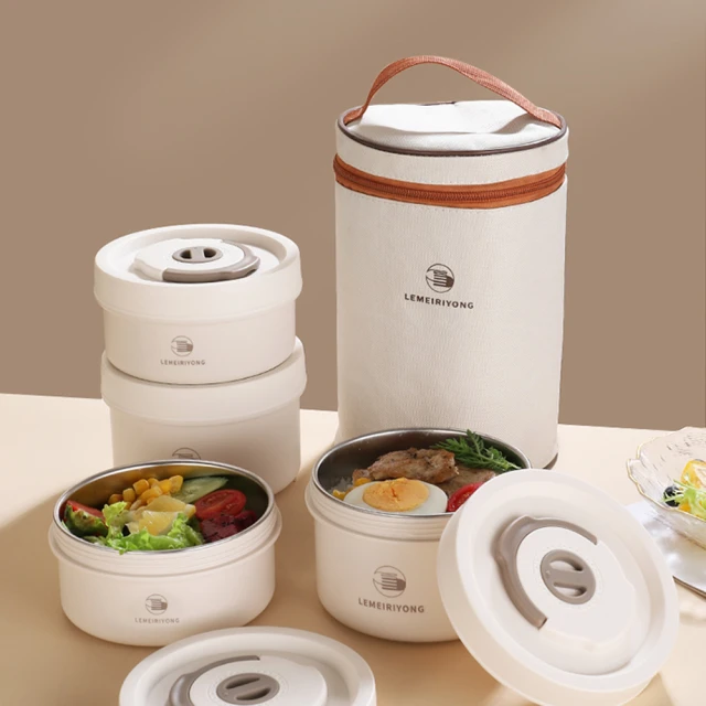 【InPure】日式304不鏽鋼多層便當盒(可微波/三層便當盒1460ml) 歷史價格詳細信息