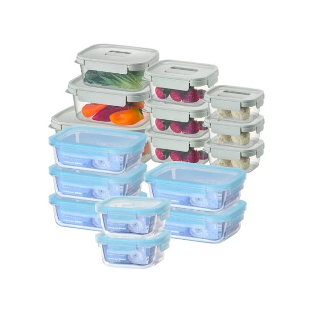 【LocknLock樂扣樂扣】多功能PP保鮮盒9件組(兩款任選) 歷史價格詳細信息