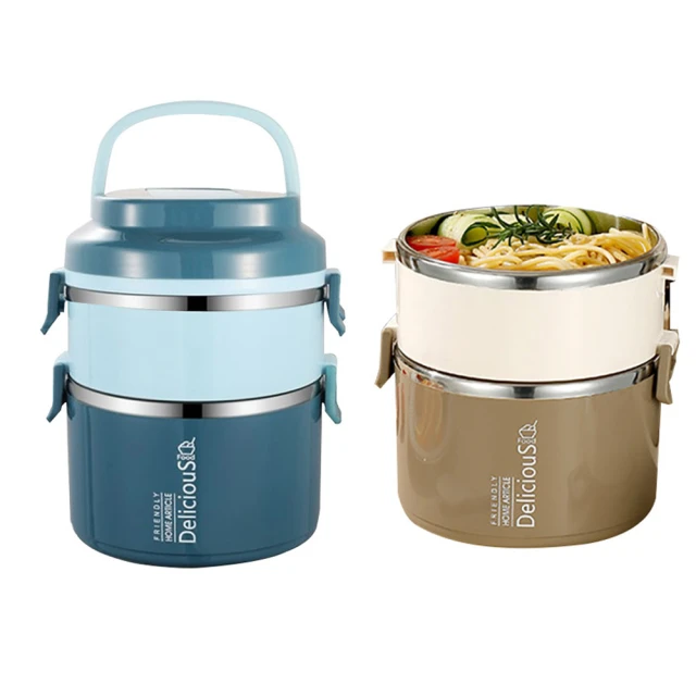 【The Rare】304不鏽鋼便當飯盒 分格餐盒 可微波加熱午餐盒 飯盒(隔水加熱 附餐具) 歷史價格詳細信息