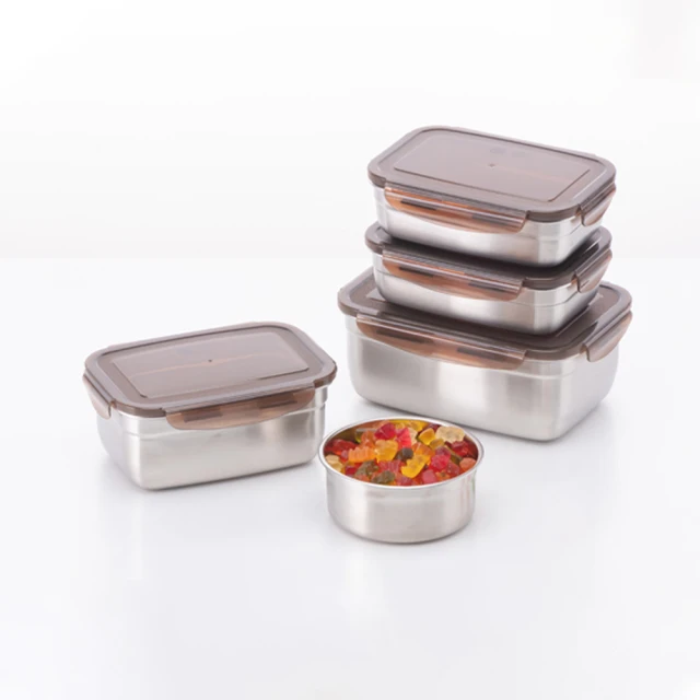 【CookPower 鍋寶】316不銹鋼保鮮盒輕食3入組 (EO-BVS351111010801) 歷史價格詳細信息