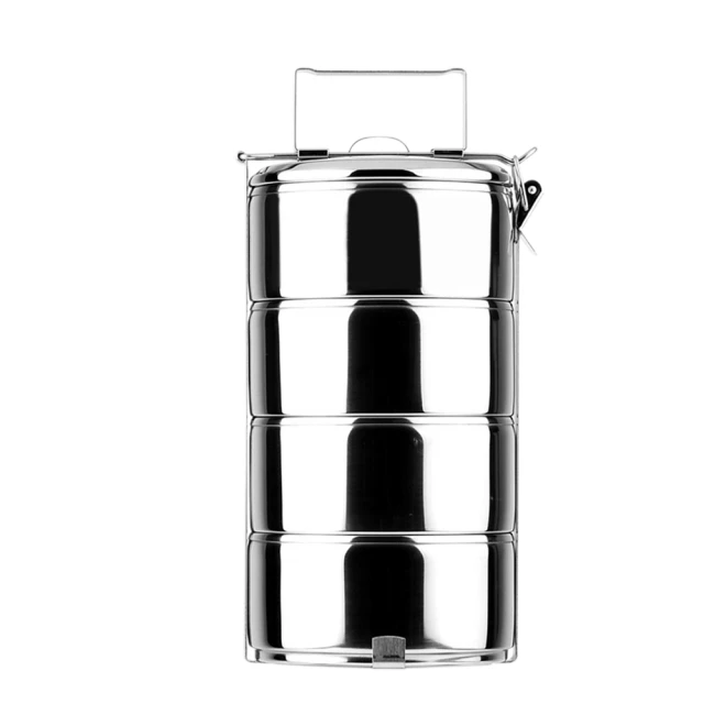 【ZEBRA 斑馬牌】304不鏽鋼提耳式圓型便當盒 14CM 0.9L(8S14II 雙層飯盒 餐盒) 歷史價格詳細信息
