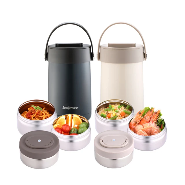 【CorelleBrands 康寧餐具】品蔚不鏽鋼保溫三層餐盒1850ml 歷史價格詳細信息