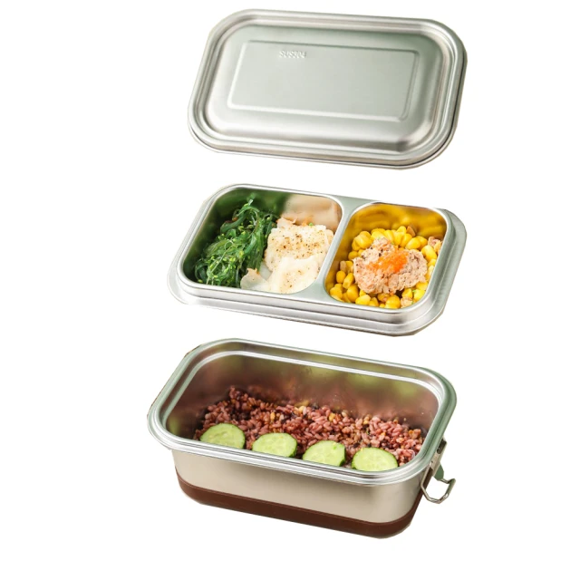 頂級304不鏽鋼雙層分隔便當盒(雙層 4入組) 歷史價格詳細信息