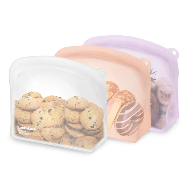 【樂扣樂扣】白金矽膠好站密封袋1200ml-2入 歷史價格詳細信息