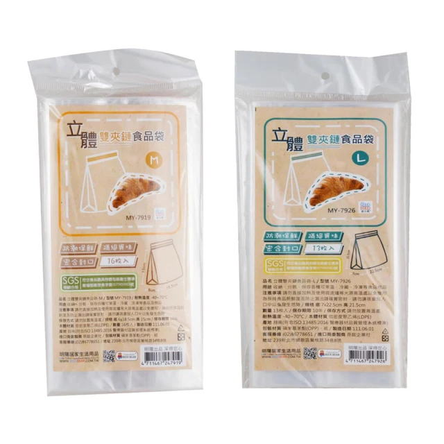 雙夾鏈立體密封袋-Mx8盒(20入/盒) 歷史價格詳細信息