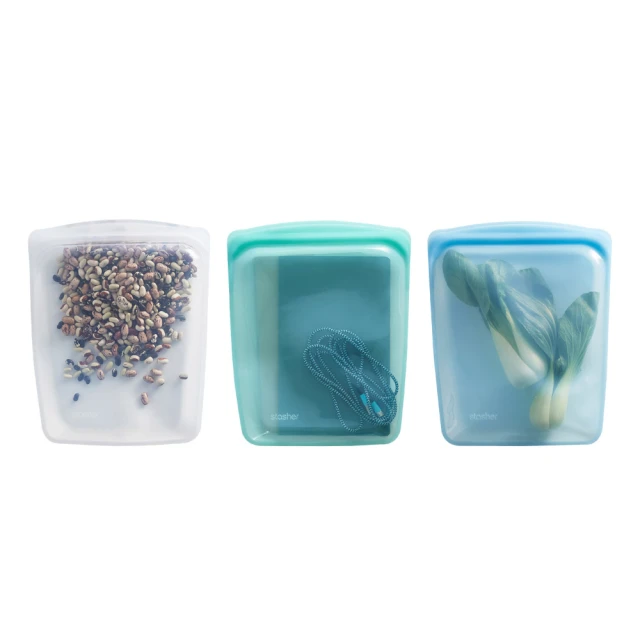 【美國Stasher】矽膠密封袋/食物袋多款任選組(2件組/3件組) 歷史價格詳細信息