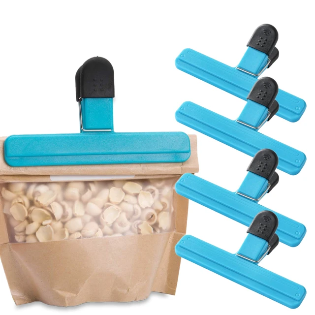 【AHOYE】食物袋子封口夾 大-4入 (密封夾 保鮮夾 零食夾 食物密封夾) 歷史價格詳細信息