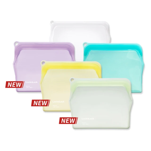 【樂扣樂扣】矽膠食物袋(多組任選、密封、可重複使用、方便攜帶) 歷史價格詳細信息