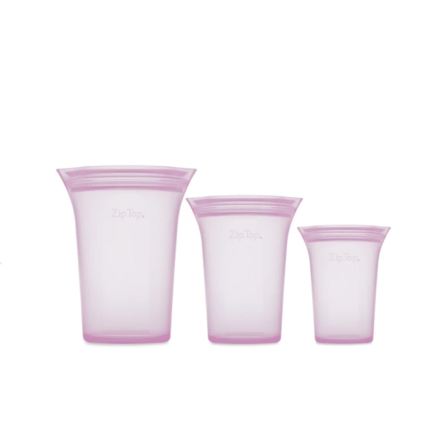 【ZipTop】美國白金矽膠袋-杯型三件組-蜜桃橘 歷史價格詳細信息
