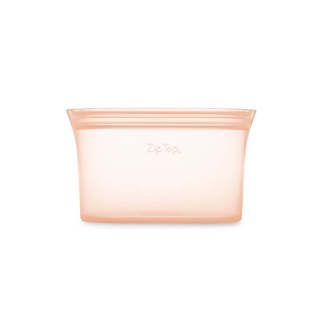 【ZipTop】美國白金矽膠袋-24oz/710ml碗型袋(M)-蜜桃橘 歷史價格詳細信息