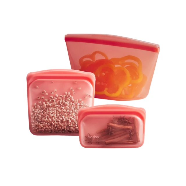 【Stasher】碗形矽膠密封袋3入組(S+M+L)《泡泡生活》保鮮袋 環保 重複使用 歷史價格詳細信息