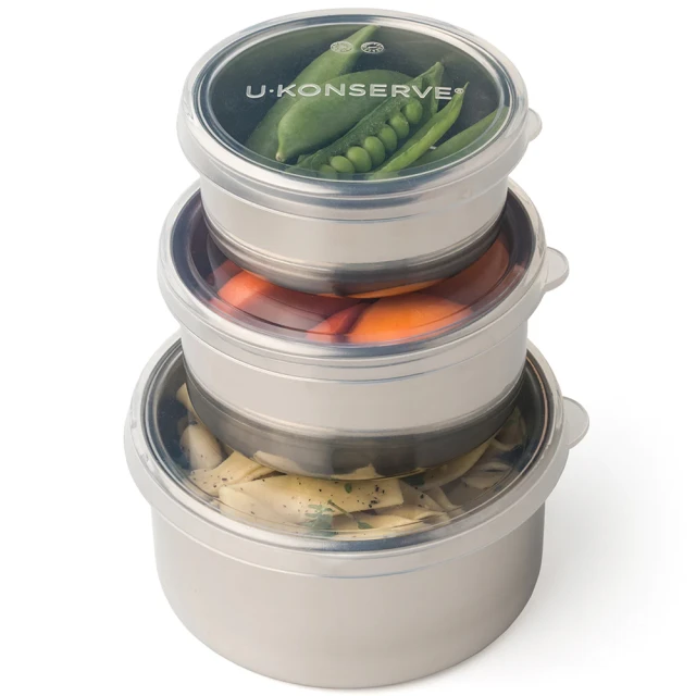 【美國優康 U-Konserve】通過 LFGB 食品安全等級認證 / CPSIA 檢驗不鏽鋼保鮮盒/便當盒 750ml(UK006) 歷史價格詳細信息