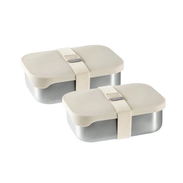 掌廚可樂膳 無印304不鏽鋼保鮮盒1100ml 兩入組 歷史價格詳細信息