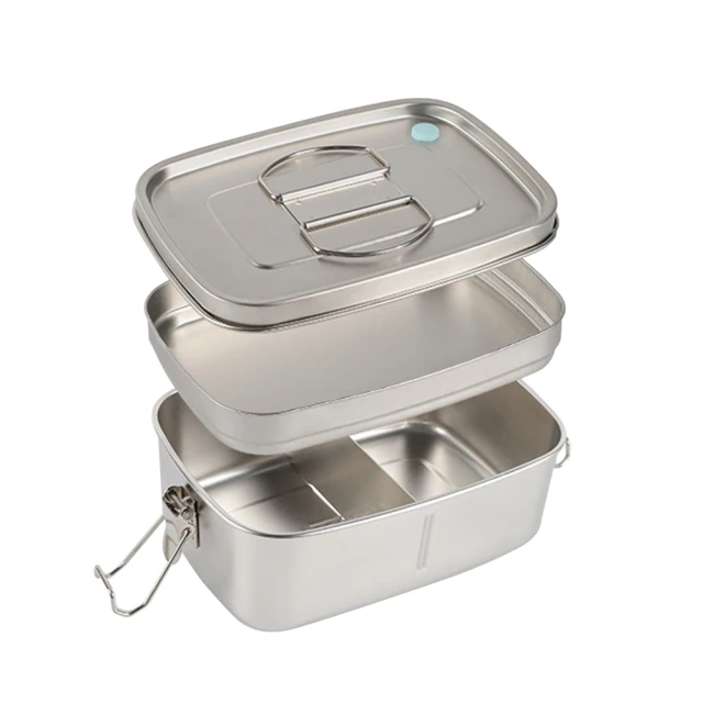 頂級304不鏽鋼雙層分隔便當盒(雙層 4入組) 歷史價格詳細信息