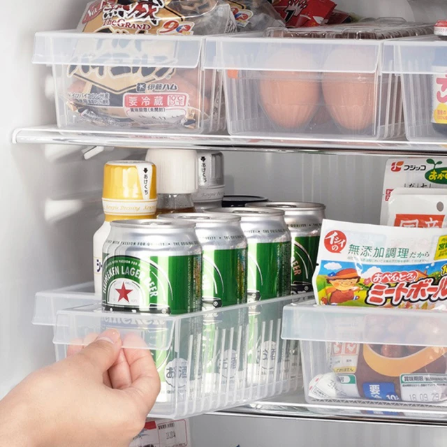 日本 inomata 冰箱置物收納藍 3入 (0377) 歷史價格詳細信息