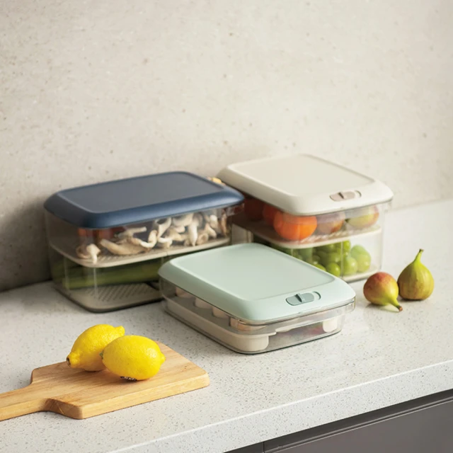 【茉家】可疊加自由組合加厚透明PET桌面收納盒-大號6入 歷史價格詳細信息