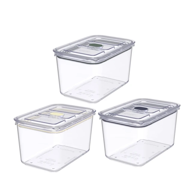 【Prepara沛樂生活】Latchlok 系列 TRITAN 保鮮盒 3件組 (700ml+1250ml+1850ml) 歷史價格詳細信息