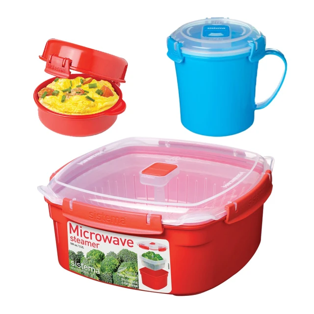 【sistema】紐西蘭進口微波系列方形中號保鮮盒(附隔籃)-2.4L 歷史價格詳細信息