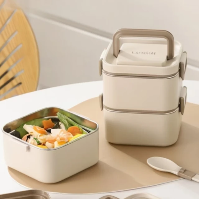 304不鏽鋼保溫飯盒上班族學生便攜小型1人便當盒雙層提鍋保溫桶【台灣公司免稅開發票】 歷史價格詳細信息