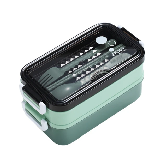 QHL 酷奇 304不鏽鋼雙層大容量便當盒-1500ML 歷史價格詳細信息