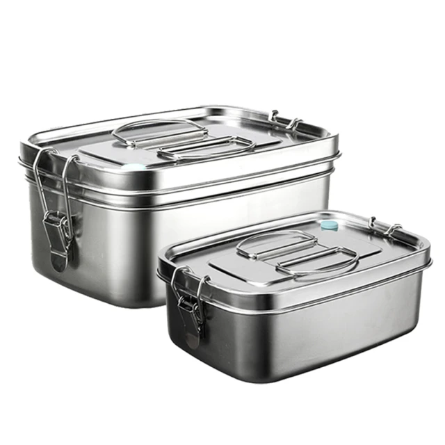 QHL 酷奇 304不鏽鋼雙層大容量便當盒-1500ML 歷史價格詳細信息