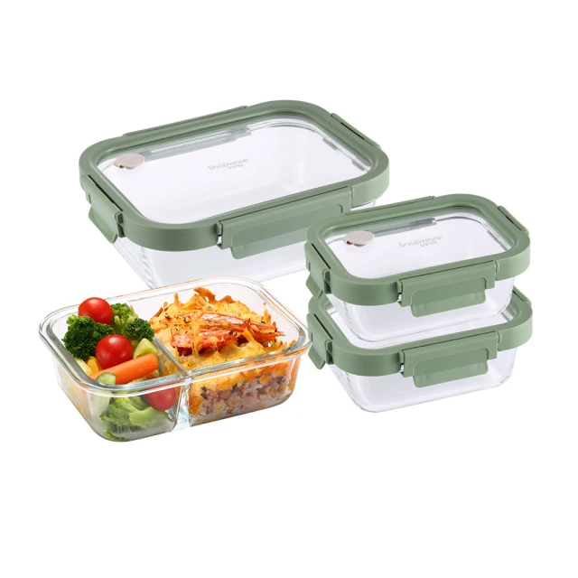 【CorelleBrands 康寧餐具】文青款 全可拆玻璃保鮮盒四件組(D16) 歷史價格詳細信息