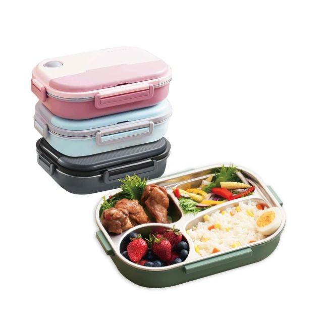 【MASIONS 美心】可微波 PREMIUM 皇家316不鏽鋼分隔保溫便當盒 五格 2入組(附不鏽鋼餐具/雙層湯碗) 歷史價格詳細信息