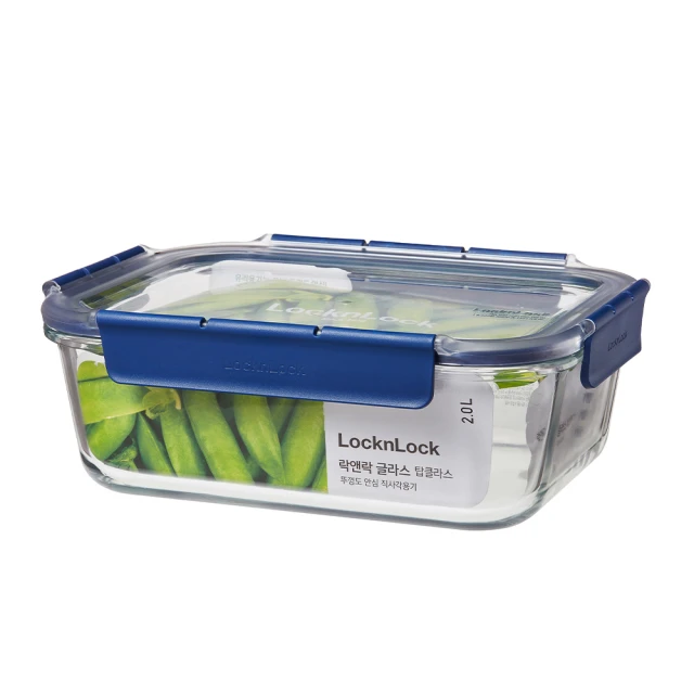 【LocknLock 樂扣樂扣】頂級透明耐熱玻璃保鮮380ml(長方形/雙入) 歷史價格詳細信息