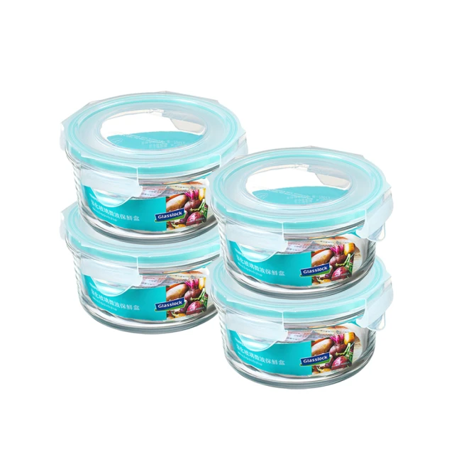 【Glasslock】強化玻璃微波保鮮盒/優格碗/沙拉碗400ml(優格麥片/燕麥優格/輕食沙拉) 歷史價格詳細信息