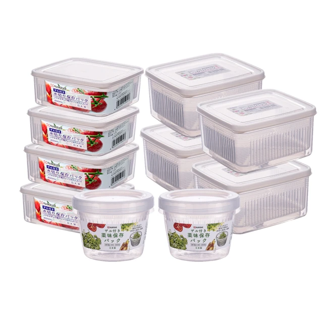 【日本NAKAYA】日本製造可瀝水雙層收納保鮮盒500ML 歷史價格詳細信息