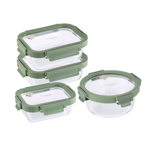 【CorelleBrands 康寧餐具】文青款 全可拆玻璃保鮮盒四件組(D16) 歷史價格詳細信息