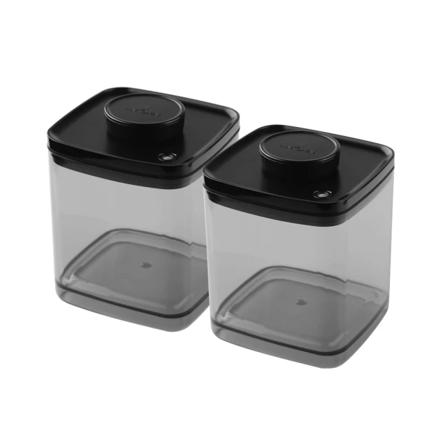 【ANKOMN】旋轉真空保鮮盒 黑色二入組(1200mL+600mL) 歷史價格詳細信息