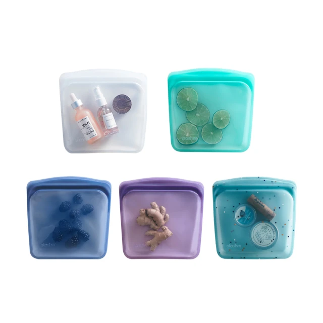 【美國Stasher】矽膠密封袋/食物袋多款任選組(2件組/3件組) 歷史價格詳細信息