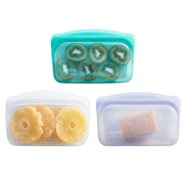 【美國Stasher】矽膠密封袋/食物袋多款任選組(2件組/3件組) 歷史價格詳細信息