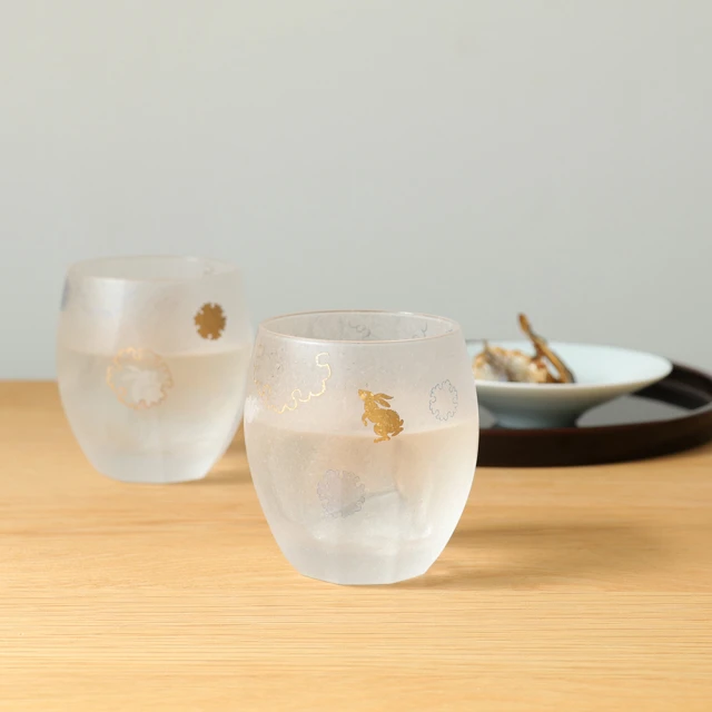 【日本ADERIA】雪兔/花火金魚/波千鳥對杯2入禮盒組310ml-共3款《泡泡生活》 歷史價格詳細信息
