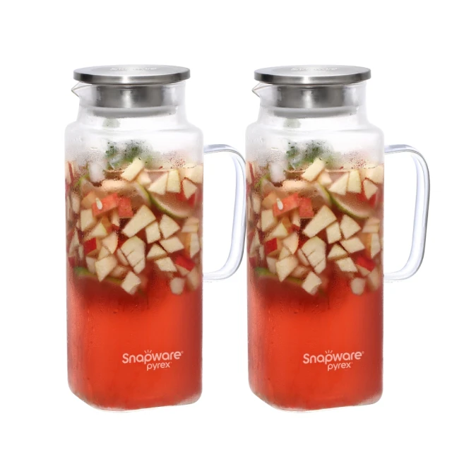 【康寧 Snapware】淨漾耐熱大容量玻璃水壺-1950ml(買1送1或1壺2杯任選) 價格比較,價格查詢,歷史價格詳細信息